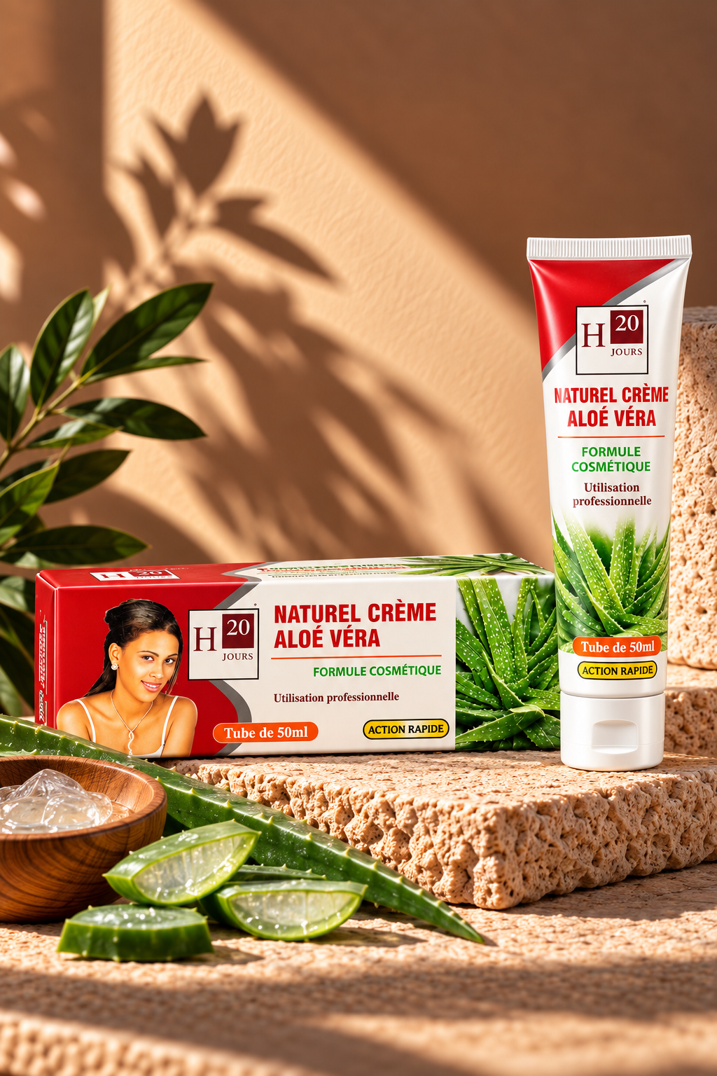H20 Jours Naturel Crème Aloe Vera – 50 ml