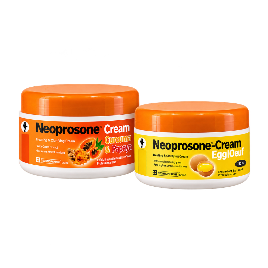 Neoprosone Cream Curcuma &amp; Papaya + Egg/Oeuf – 2-Pack