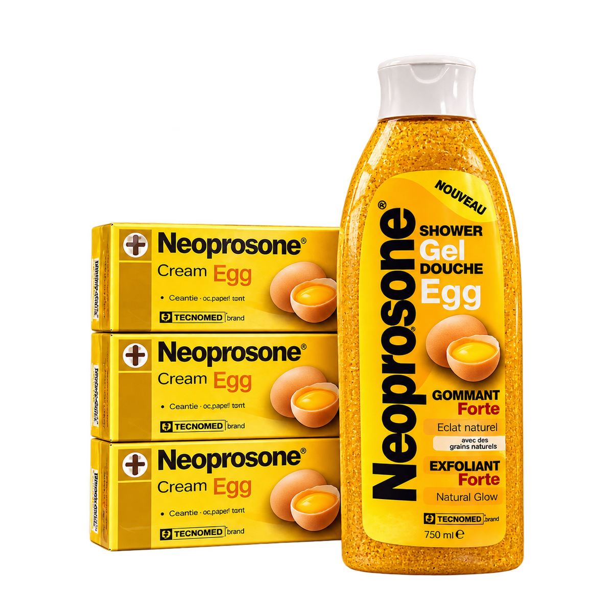 Neoprosone Egg Shower Gel – 750 ml